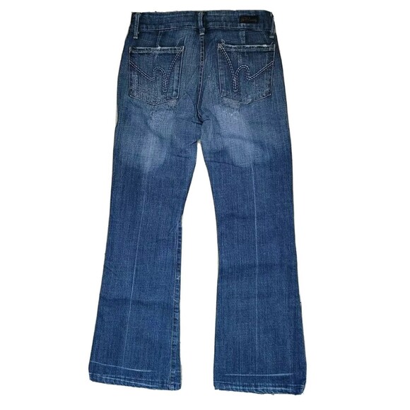 Citizens of humanity Low Rise Bootcut Denim Blue Jeans size 27 Made in USA - Picture 1 of 16